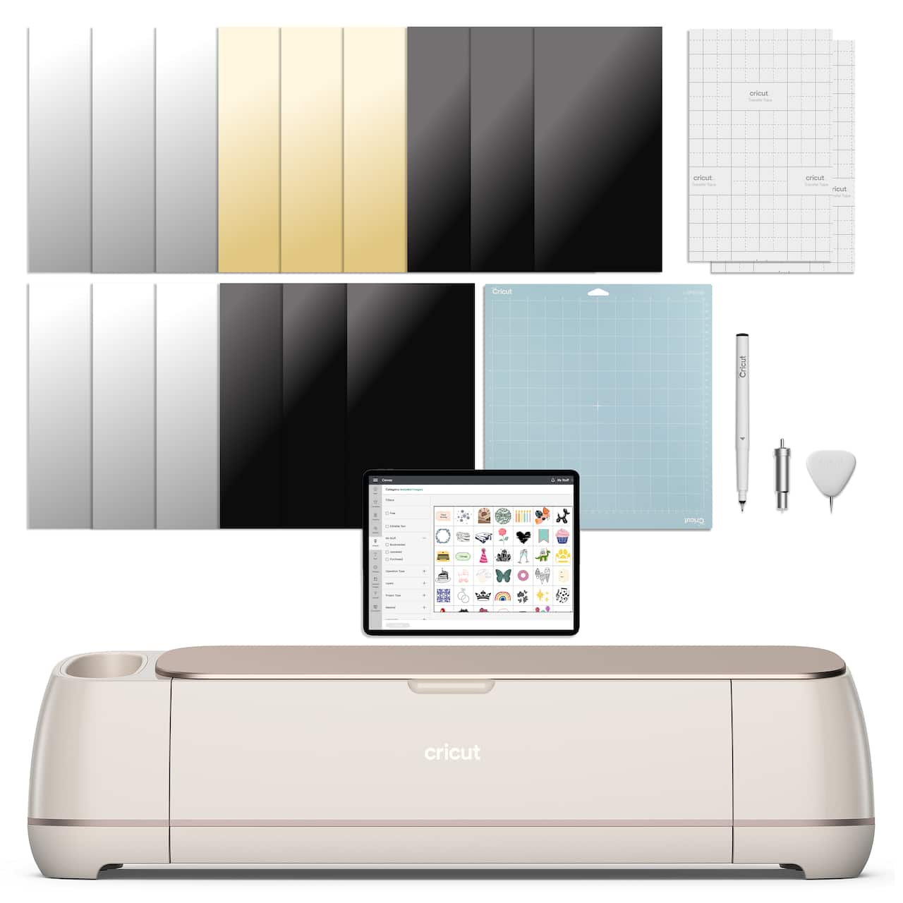 Machine de découpe Maker 4 de Cricut couleur coquillage avec contenu numérique